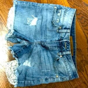 Joe’s kids shorts with sequin pockets